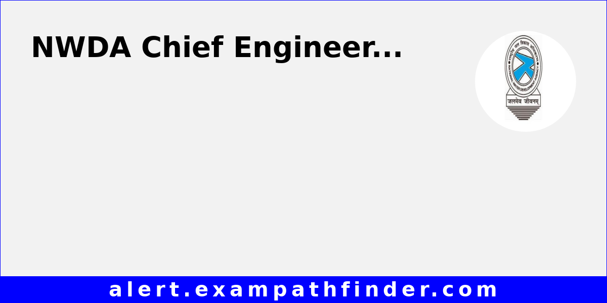 NWDA Chief Engineer nwda-chief-engineer